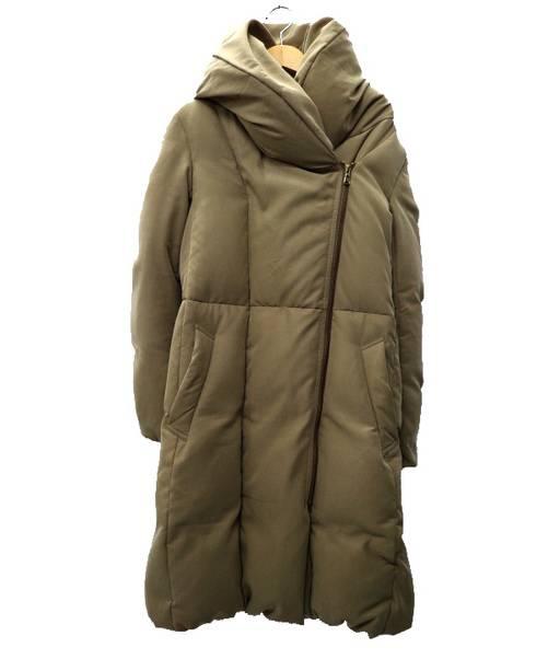 中古 古着通販 Spick And Span スピック アンド スパン ピーチタフタショールダウンコート ベージュ サイズ 38 定価33 000 税 ブランド 古着通販 トレファク公式 Trefac Fashion