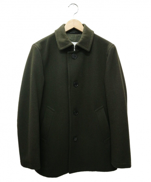 中古 古着通販 Mackintosh Philosphy マッキントッシュ フィロソフィー メルトンシングルpコート グリーン サイズ 36 ブランド 古着通販 トレファク公式 Trefac Fashion