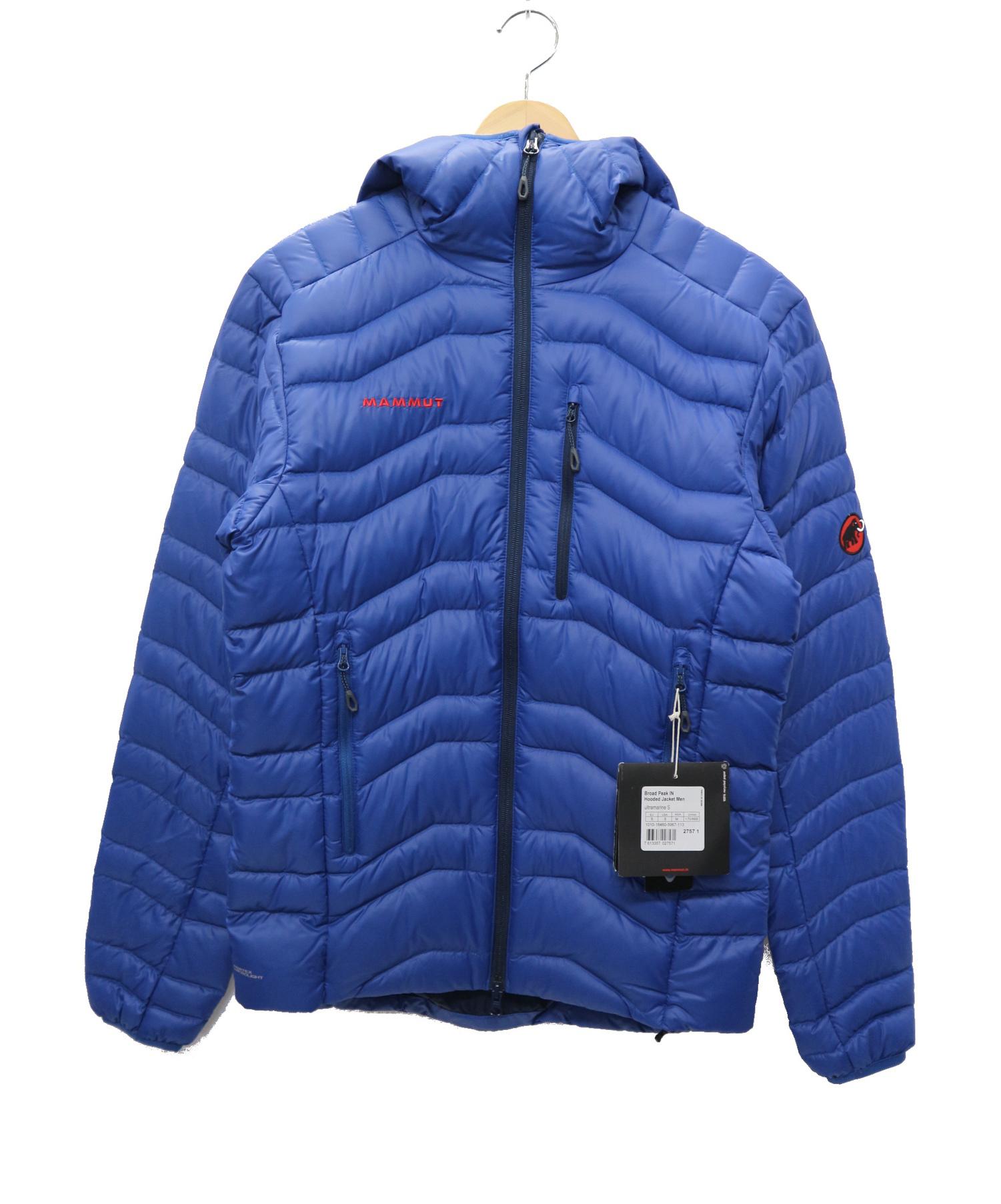 中古 古着通販 Mammut マムート ダウンジャケット ブルー サイズ M Asia 未使用品 Broad Peak In Hooded Jacket ブランド 古着通販 トレファク公式 Trefac Fashion