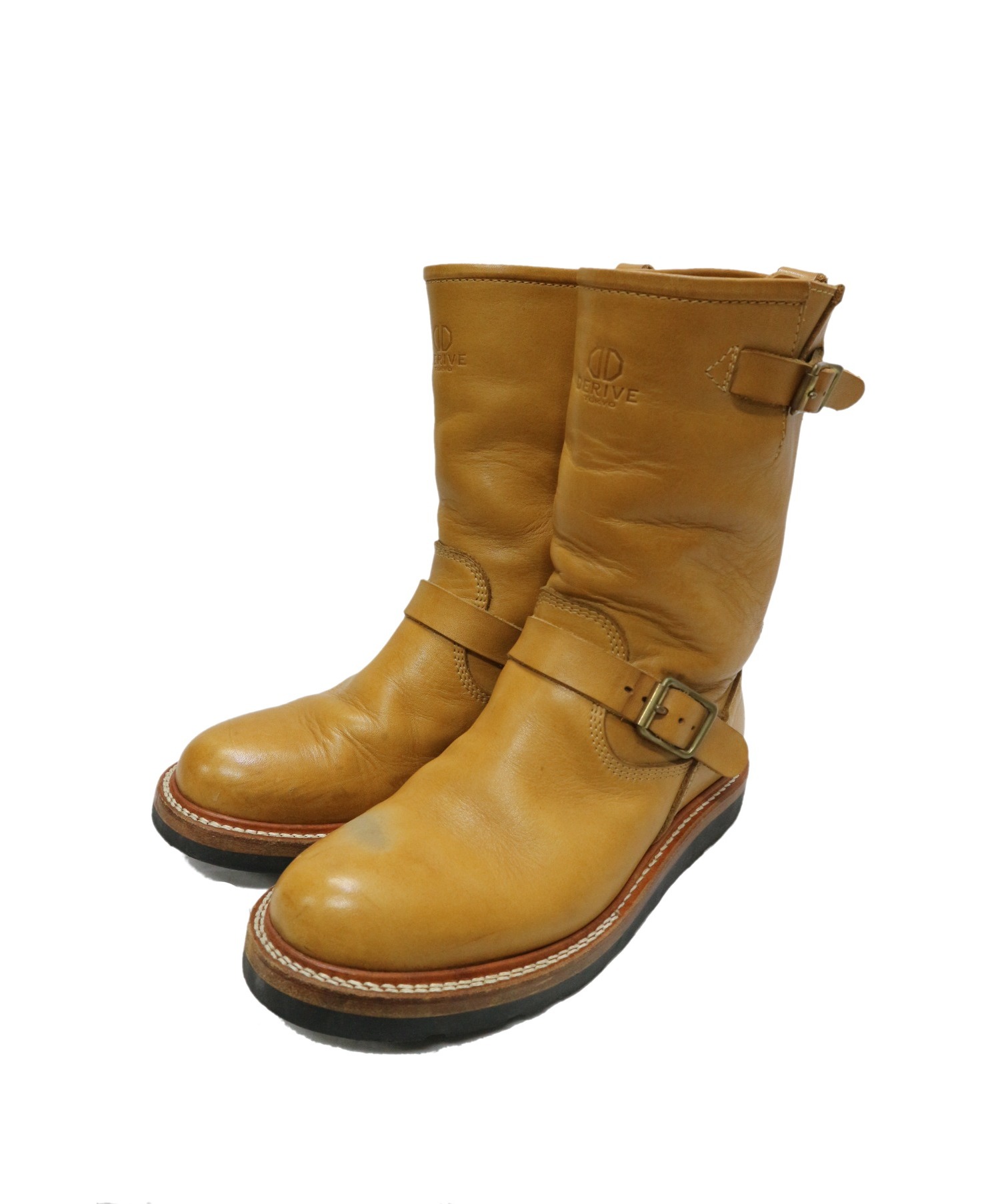 中古 古着通販 Derive Boot Maker ディライブ ブート メーカー エンジニアブーツ キャメル サイズ 不明 Rooted カスタムメイド専門ブランド ブランド 古着通販 トレファク公式 Trefac Fashion