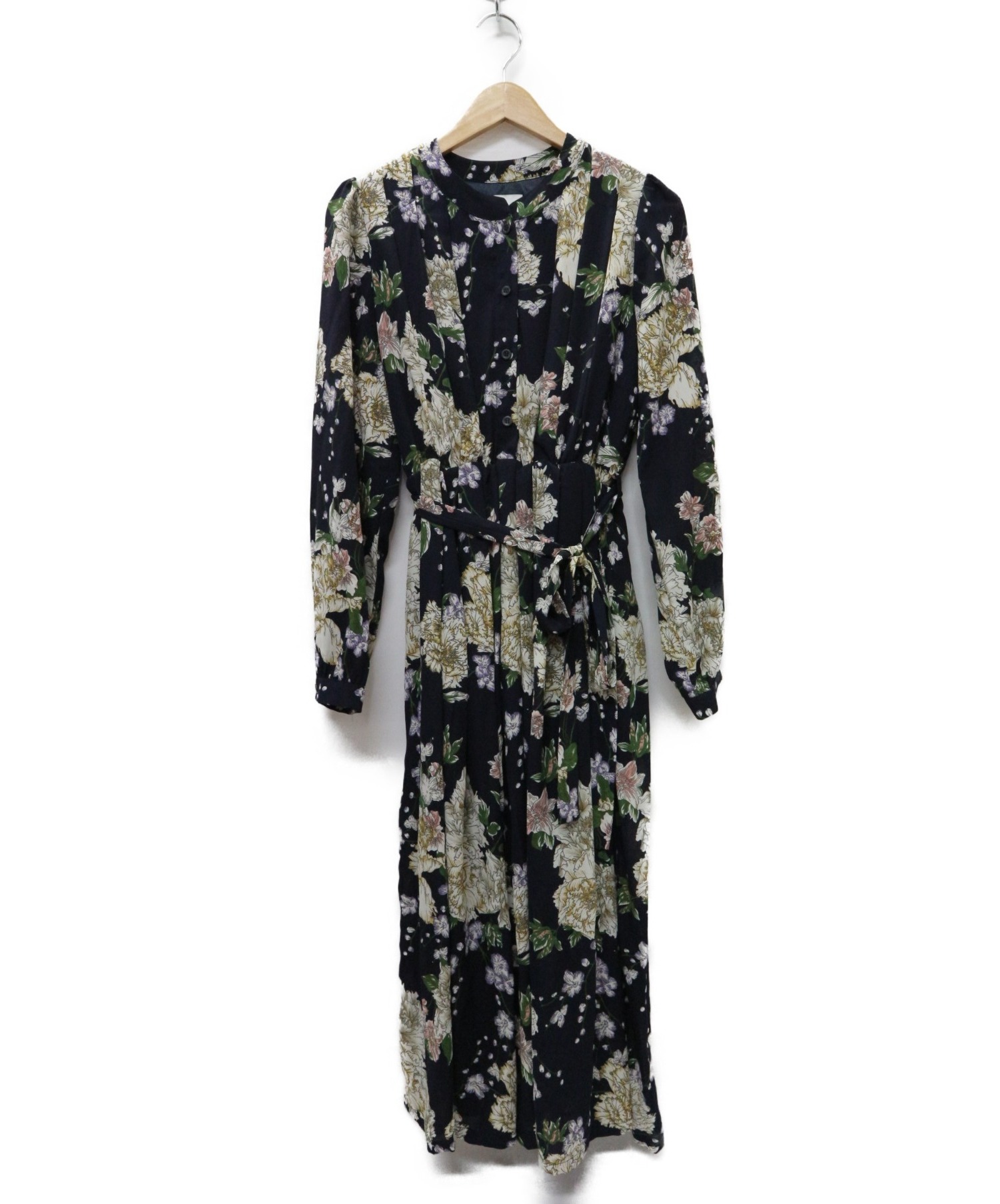 中古 古着通販 Ameri Vintage アメリビンテージ Blossom Pleats Dressワンピース ネイビー サイズ 無 ブランド 古着通販 トレファク公式 Trefac Fashion