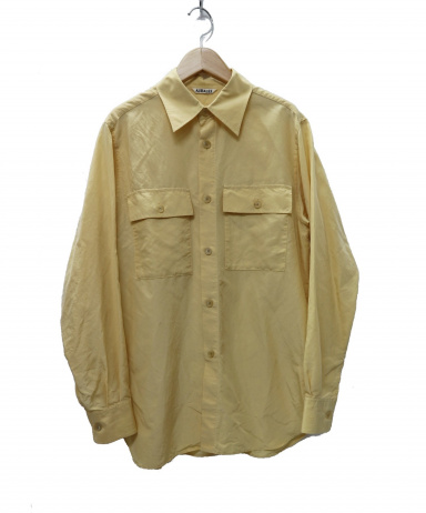 [中古]AURALEE(オーラリー)のレディース トップス Silk Cotton Cloth Big Shirtシャツ