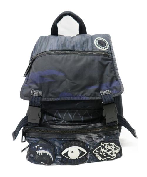 kenzo multi icon backpack