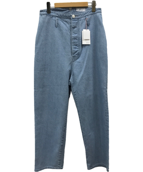 KIJI（キジ）KIJI (キジ) KACHI デニムパンツ #ICEBLUE サイズ:3 未使用品の古着・服飾アイテム