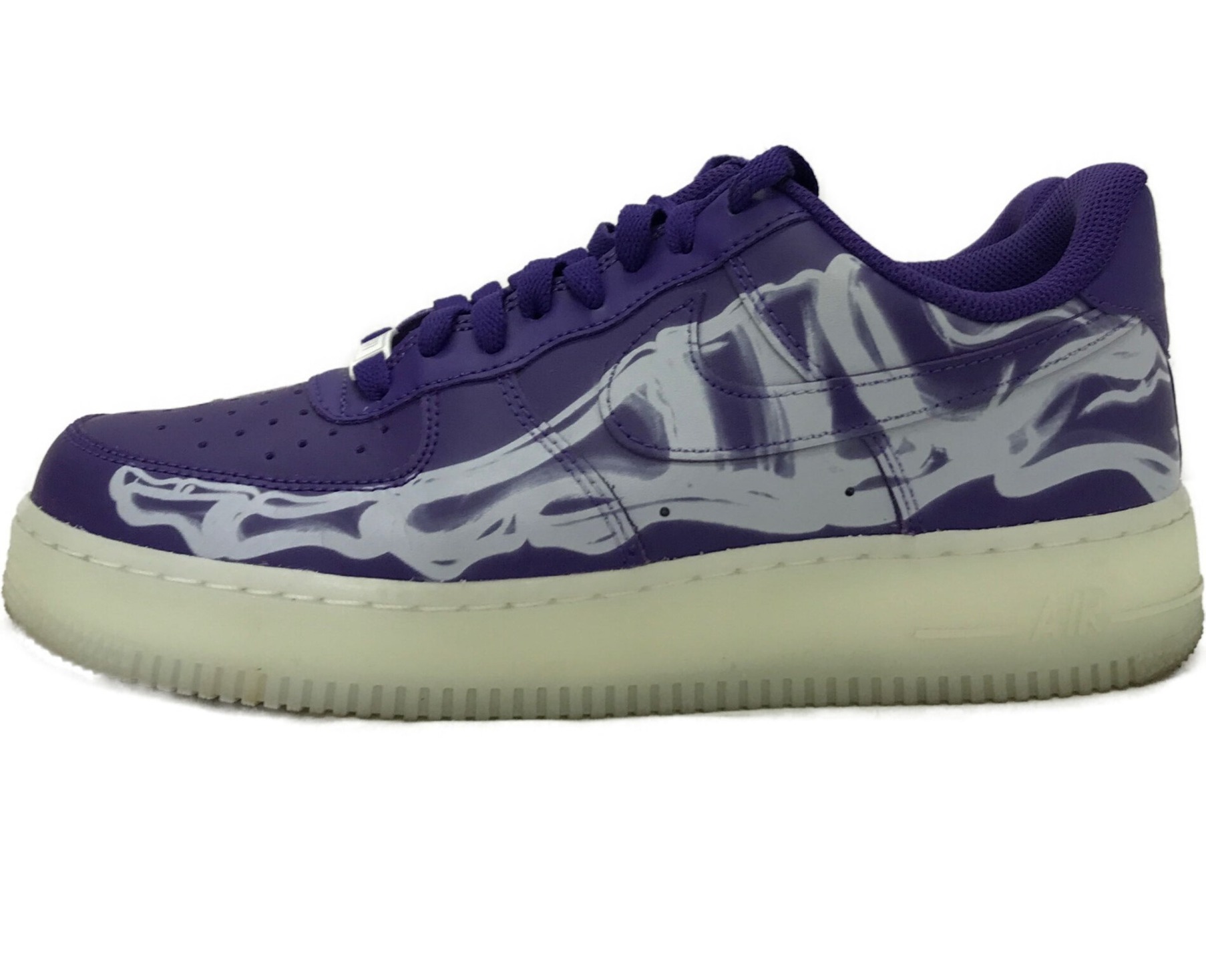 中古・古着通販】NIKE (ナイキ) AIR FORCE 1 07 SKELETON QS スニーカー COURT PURPLECOURT  PURPLE サイズ:26cm｜ブランド・古着通販 トレファク公式【TREFAC FASHION】