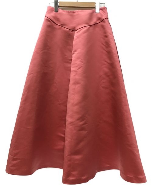 COEL（コエル）COEL (コエル) サテンアシメフレアスカート ピンク サイズ:Mの古着・服飾アイテム