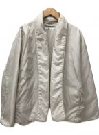 45R（）の古着「中綿ナイロンジャケット」｜ホワイト
