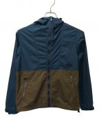 THE NORTH FACE（）の古着「COMPACT JACKET / コンパクトジャケット」｜ブルー×ブラウン