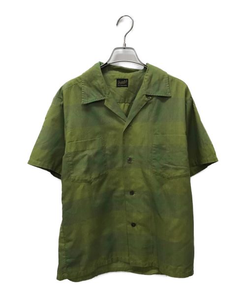 TENDERLOIN（テンダーロイン）TENDERLOIN (テンダーロイン) オープンカラーシャツ グリーン サイズ:X-SMALLの古着・服飾アイテム