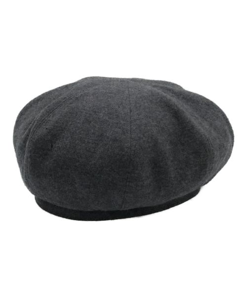 BORSALINO（ボルサリーノ）BORSALINO (ボルサリーノ) ベレー帽 グレー サイズ:59cmの古着・服飾アイテム