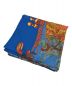 HERMES (エルメス) カレ90 シルクスカーフ ブルー：10800円
