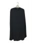 MM6 Maison Margiela（エムエムシックス メゾンマルジェラ）の古着「BELTED CIRCLE DRESS」｜ブラック