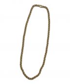 LAURA LOMBARDIローラロンバルディ）の古着「ROLO Chain18 ネックレス」｜ゴールド