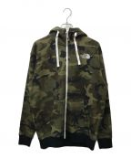 THE NORTH FACE（）の古着「Novelty Rearview Full Zip Hoodie」｜オリーブ
