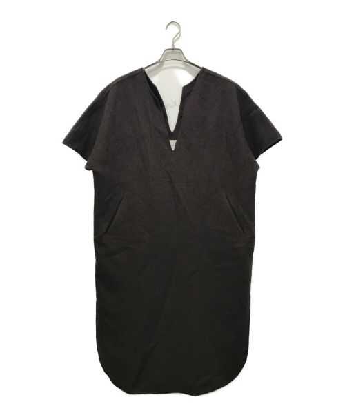 TODAYFUL（トゥデイフル）TODAYFUL (トゥデイフル) Caftan Wool Dress/カフターンウールドレス ブラウン サイズ:38の古着・服飾アイテム