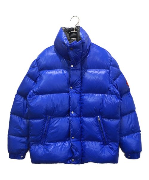 MONCLER（モンクレール）MONCLER (モンクレール) DERVAUX ダウンジャケット ブルー サイズ:2の古着・服飾アイテム