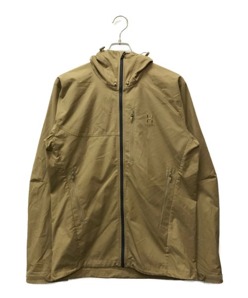 HAGLOFS（ホグロフス）HAGLOFS (ホグロフス) Trail Jacket ベージュ サイズ:Mの古着・服飾アイテム