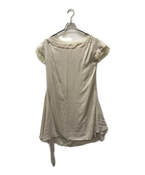 Estella.K（エステラケー）Estella.K (エステラケー) ラップライクサックドレス ベージュ サイズ:FREEの古着・服飾アイテム