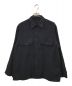 COMOLI（コモリ）の古着「カシミア和紙 C.P.O シャツジャケット」｜ネイビー