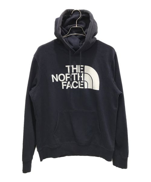 THE NORTH FACE（ザ ノース フェイス）THE NORTH FACE (ザ ノース フェイス) ロゴプルオーバーパーカー ネイビー サイズ:Mの古着・服飾アイテム