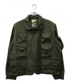 B BALLSYボールジィ）の古着「Docking military vest jacket」｜オリーブ