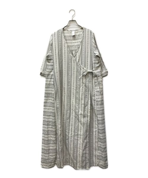 KiiRA（キーラ）KiiRA (キーラ) ブラウスワンピース グレー サイズ:FREEの古着・服飾アイテム