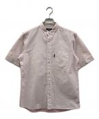 BURBERRY BLACK LABELバーバリーブラックレーベル）の古着「半袖シャツ」｜ピンク
