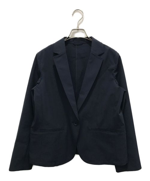LACOSTE（ラコステ）LACOSTE (ラコステ) コードレーンテーラードジャケット ネイビー サイズ:38の古着・服飾アイテム