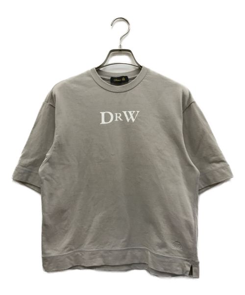 DRAWER（ドゥロワー）DRAWER (ドゥロワー) プリントエンブレムTEEシャツ ベージュ サイズ:1の古着・服飾アイテム