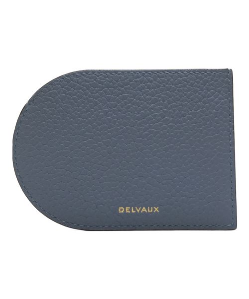 DELVAUX（デルヴォー）DELVAUX (デルヴォー) カードケース ブルーの古着・服飾アイテム
