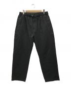 POST O'ALLSポストオーバーオールズ）の古着「E-Z Lax 3 cotton covert pants」｜ブラック