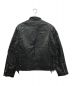 wilsons leather (ウィルソンズレザー) シングルライダースジャケット ブラック サイズ:S：5800円