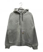 CarHarttカーハート）の古着「CAR-LUX HOODED JACKET」｜グレー