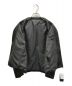 SHIPS (シップス) Synthetic Leather シングル ライダースジャケット ブラック サイズ:S：6800円