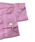 中古・古着 COMME des GARCONS HOMME PLUS (コムデギャルソンオムプリュス) ギャザーシャツ ピンク サイズ:M：14800円