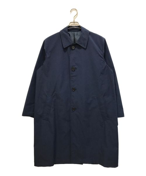 EDIFICE（エディフィス）EDIFICE (エディフィス) ライトウェイト ステンカラー コート ネイビー サイズ:Mの古着・服飾アイテム