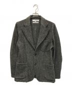 COMME des GARCONS SHIRTコムデギャルソンシャツ）の古着「ツイード3Bジャケット」｜グレー
