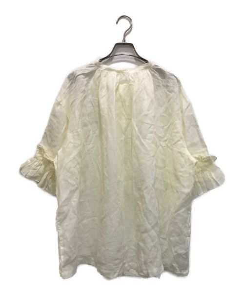 nest Robe（ネストローブ）nest Robe (ネストローブ) ラミー天然染ジェリーフィッシュプルオーバー アイボリー サイズ:FREEの古着・服飾アイテム