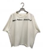 MM6 Maison Margielaエムエムシックス メゾンマルジェラ）の古着「クルーネック Tシャツ」｜ホワイト