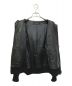 AKM (エーケーエム) ラムレザージャケット ブラック サイズ:M：14800円
