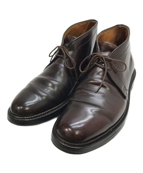 Alden（オールデン）Alden (オールデン) Chukka Boot バーガンディー サイズ:8の古着・服飾アイテム
