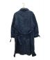 OUTIL (ウティ) インディゴムラ染めコート ブルー サイズ:2：9800円