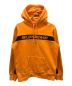 SUPREME（シュプリーム）の古着「Full Stripe Hooded Sweatshirt(フルストライプフーデッドスウェットシャツ)」｜オレンジ
