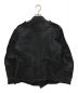 French (フレンチ) リネンファイヤーマンジャケット ブラック サイズ:表記無し：79800円