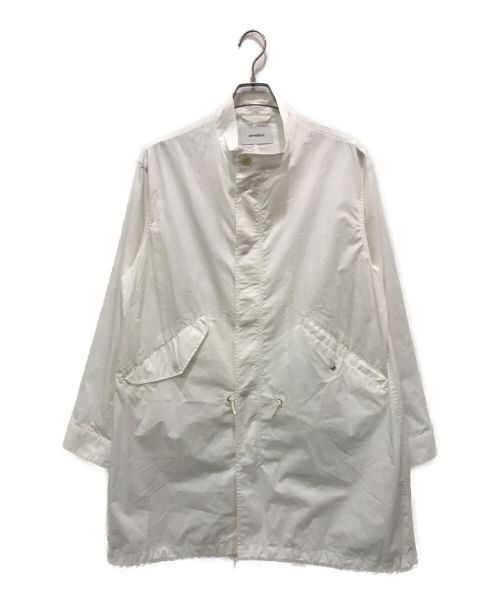 JOHNBULL（ジョンブル）JOHNBULL (ジョンブル) ライトモッズコート ホワイト サイズ:sの古着・服飾アイテム