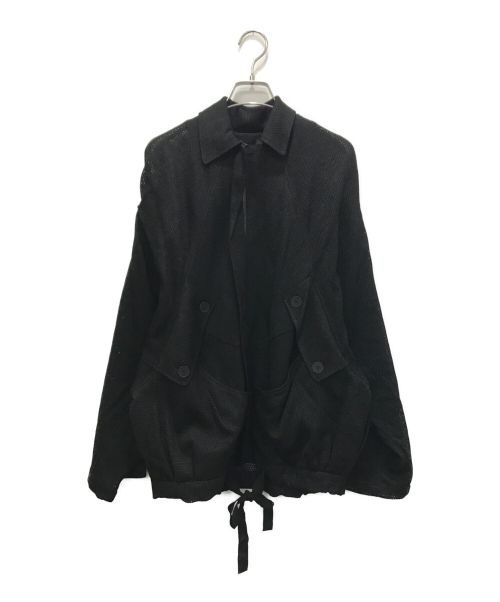 ALEXANDER WANG（アレキサンダーワング）ALEXANDER WANG (アレキサンダーワン) メッシュブルゾン ブラック サイズ:XS 未使用品の古着・服飾アイテム