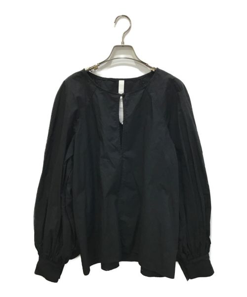 merlette（マーレット）merlette (マーレット) ボリュームスリーブブラウス ブラック サイズ:Sの古着・服飾アイテム