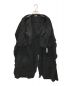 BLACK COMME des GARCONS (ブラック コムデギャルソン) 縮絨コート ブラック サイズ:M：32800円