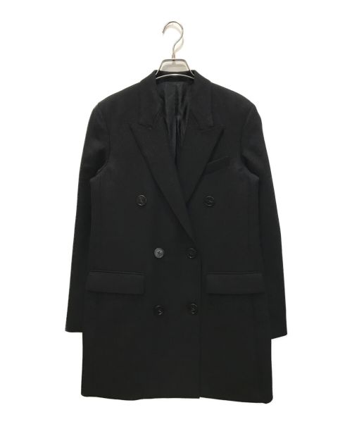theory（セオリー）theory (セオリー) ダブルブレストコート ブラック サイズ:2の古着・服飾アイテム