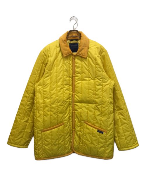 LAVENHAM（ラベンハム）LAVENHAM (ラベンハム) SLJ9003 キルティングジャケット イエロー サイズ:XLの古着・服飾アイテム